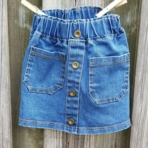 Baby denim skirt